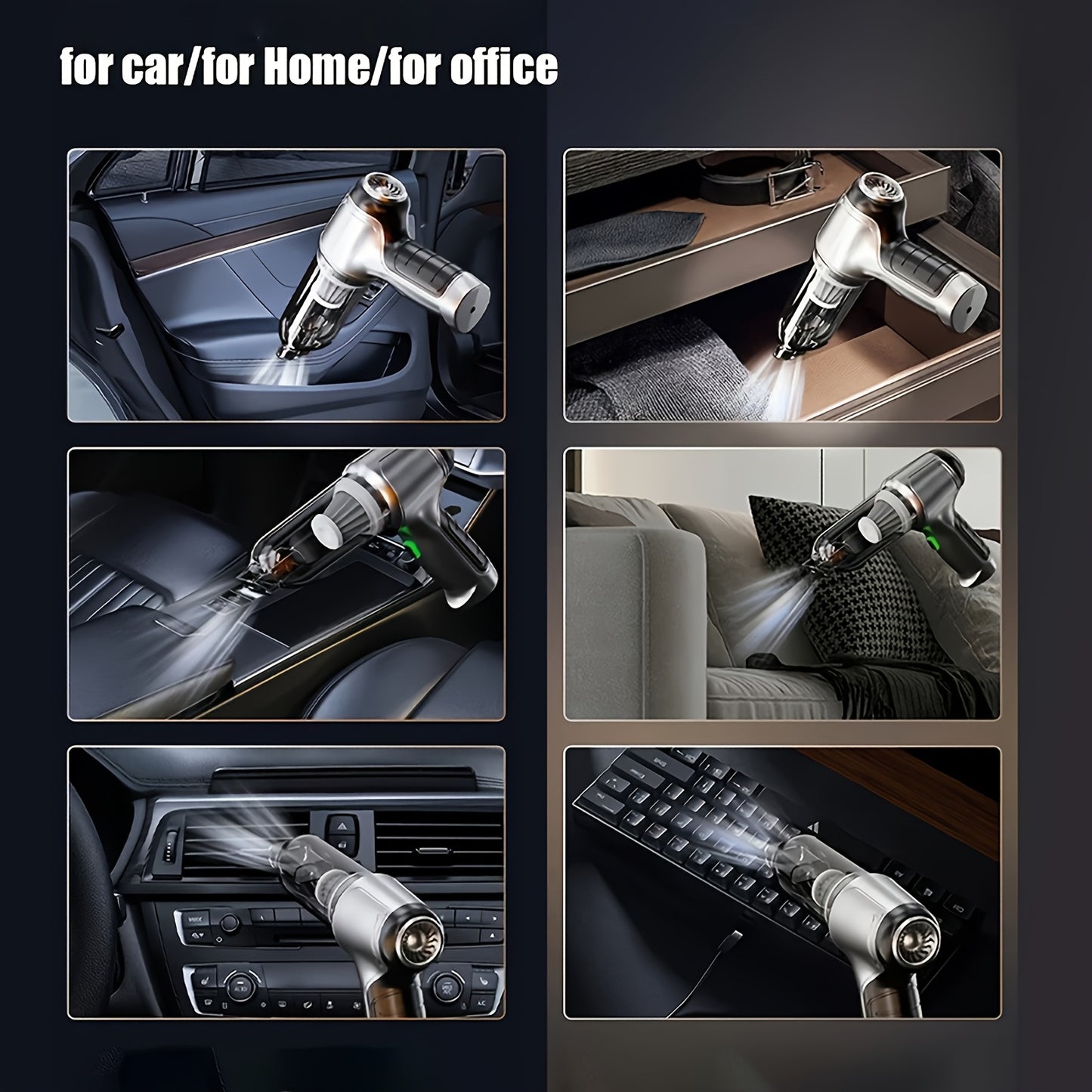 Wireless Vacuum Cleaner with 15,000 PA Suction Power