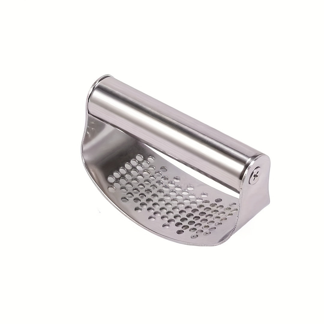 Stainless Steel Garlic Press