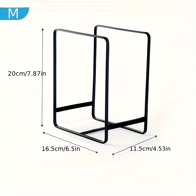 3-Piece Metal Plate Rack Storage Set
