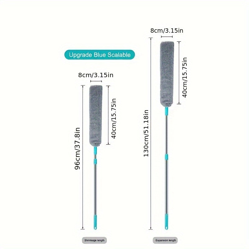 Microfiber Dusting Brush Set with Extension Rod