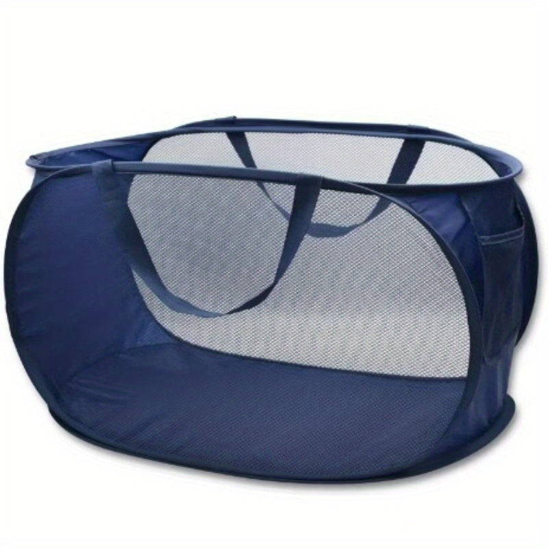 Extra-Large Mesh Laundry Hamper with Handles