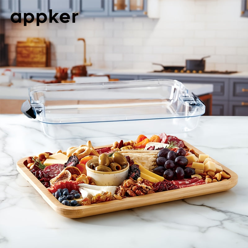 Bamboo Charcuterie Board Set