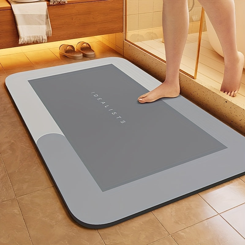 Ultra-Absorbent Diatomaceous Earth Bath Mat