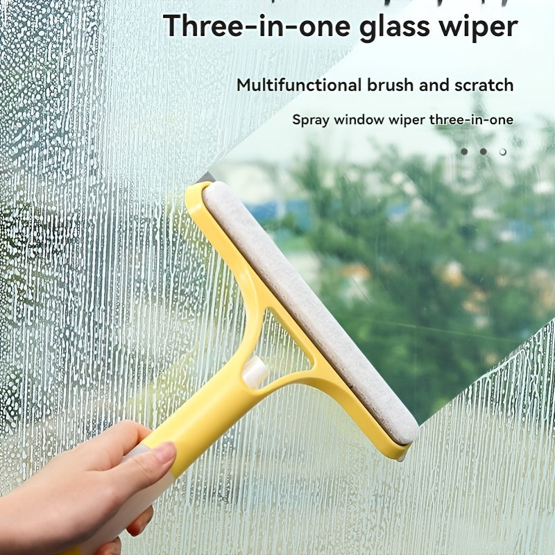 3-in-1 Versatile Glass Cleaning Tool with Sprinkler