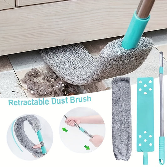 Microfiber Dusting Brush Set with Extension Rod
