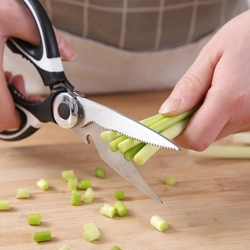 Multifunctional Stainless Steel Kitchen Scissors