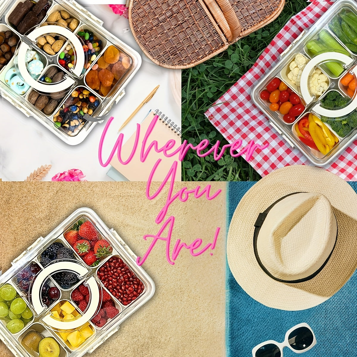 On-the-Go Snack and Lunch Container