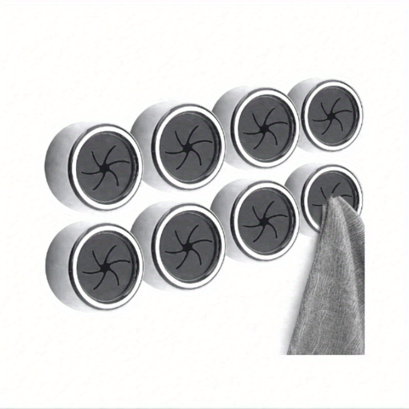 Set of 1/3 Stylish Self-Adhesive Wall-Mounted Towel Hooks